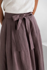 Tulliah Linen Skirt