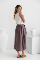 Tulliah Linen Skirt