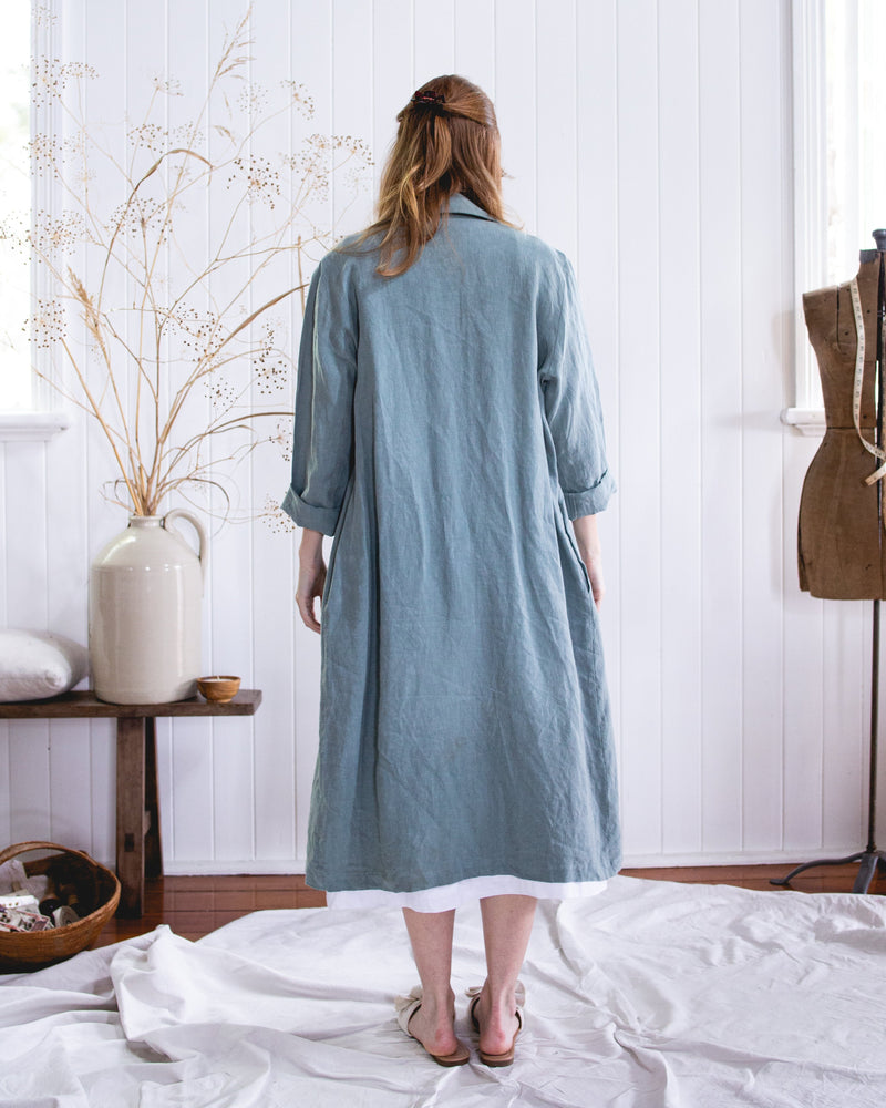 Charlotte Over-Sized Linen Jacket